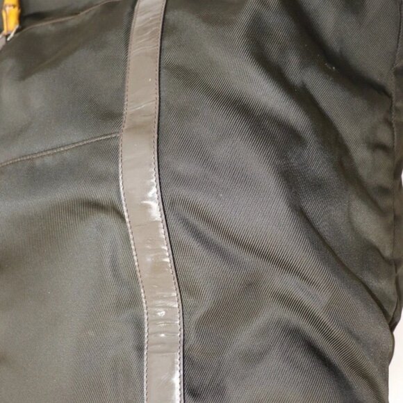 Gucci Bamboo Boston Large Capacity Commuter School Bag - Brown - Picture 7 of 16